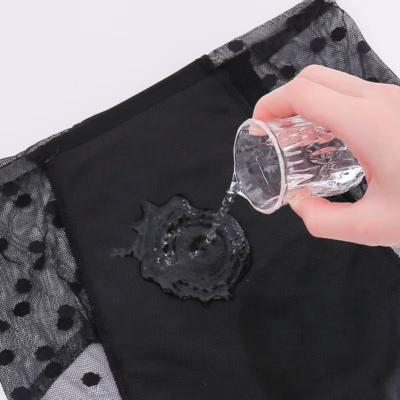 Physiological Briefs Menstrual Panties 4-Layers Period Panties Leakproof Sexy Lace Underwear Antibacterial Women 3XL 4XL